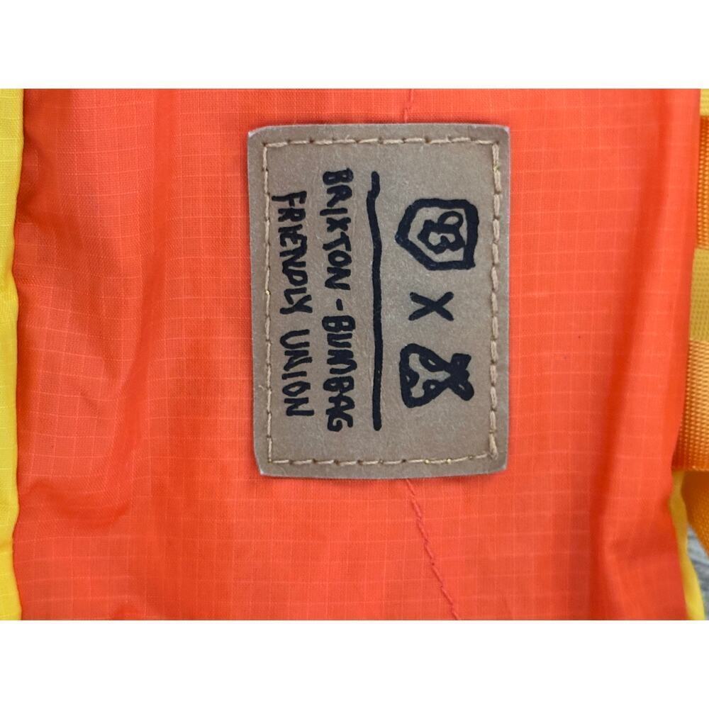 Brixton Women's Yellow/Orange Friendly Union Hip Pack - Picture 2 of 4